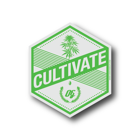 Cannoisseur® - Cultivate Sticker