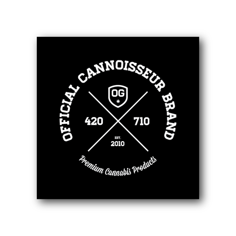 Cannoisseur® - Official Cannoisseur Brand Sticker